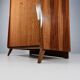 Vintage Wardrobe in Walnut by Tatra Nabytok, 1970s