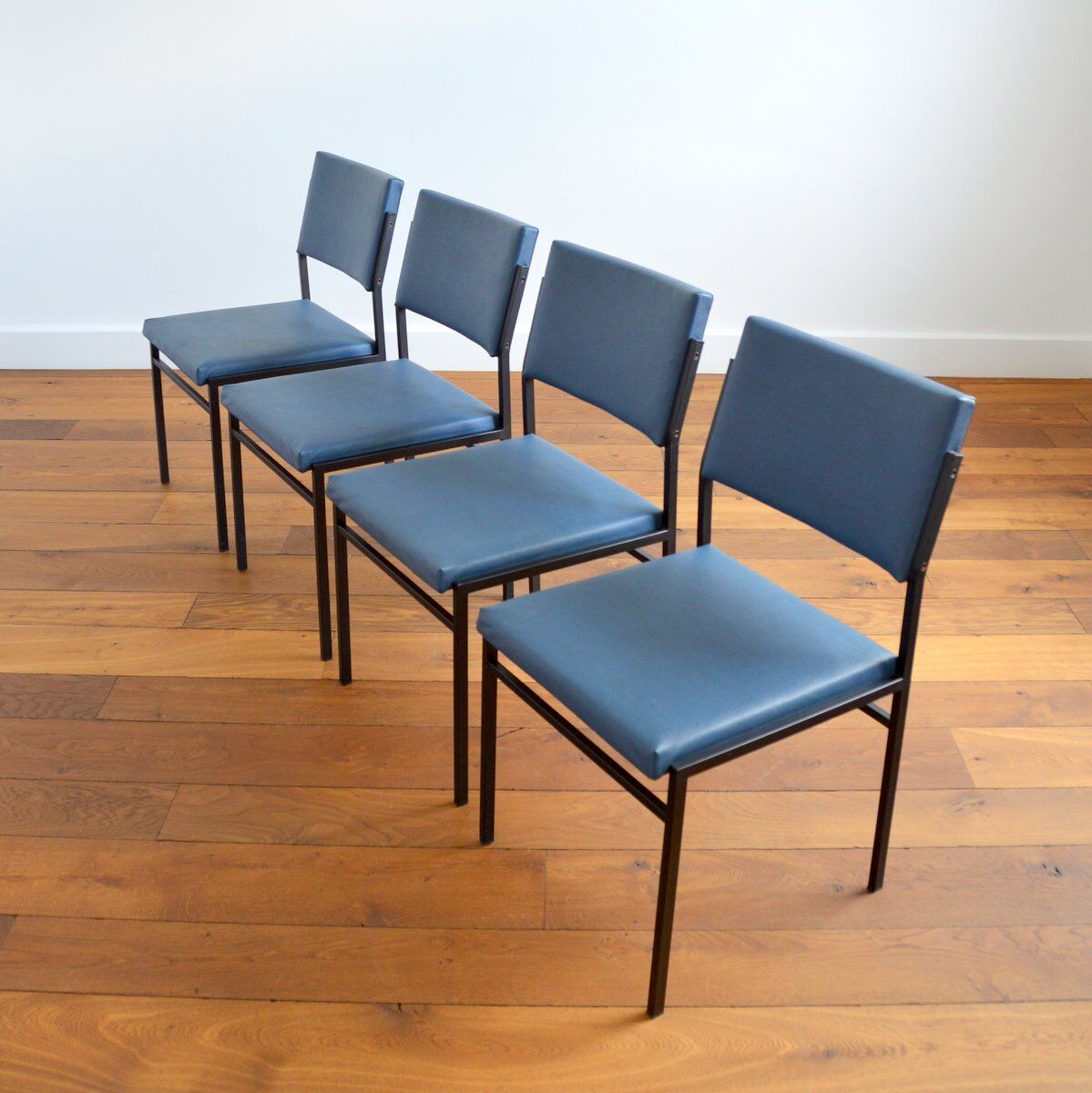 Suite of 4 chairs by Gijs Van Der Sluis 1950s