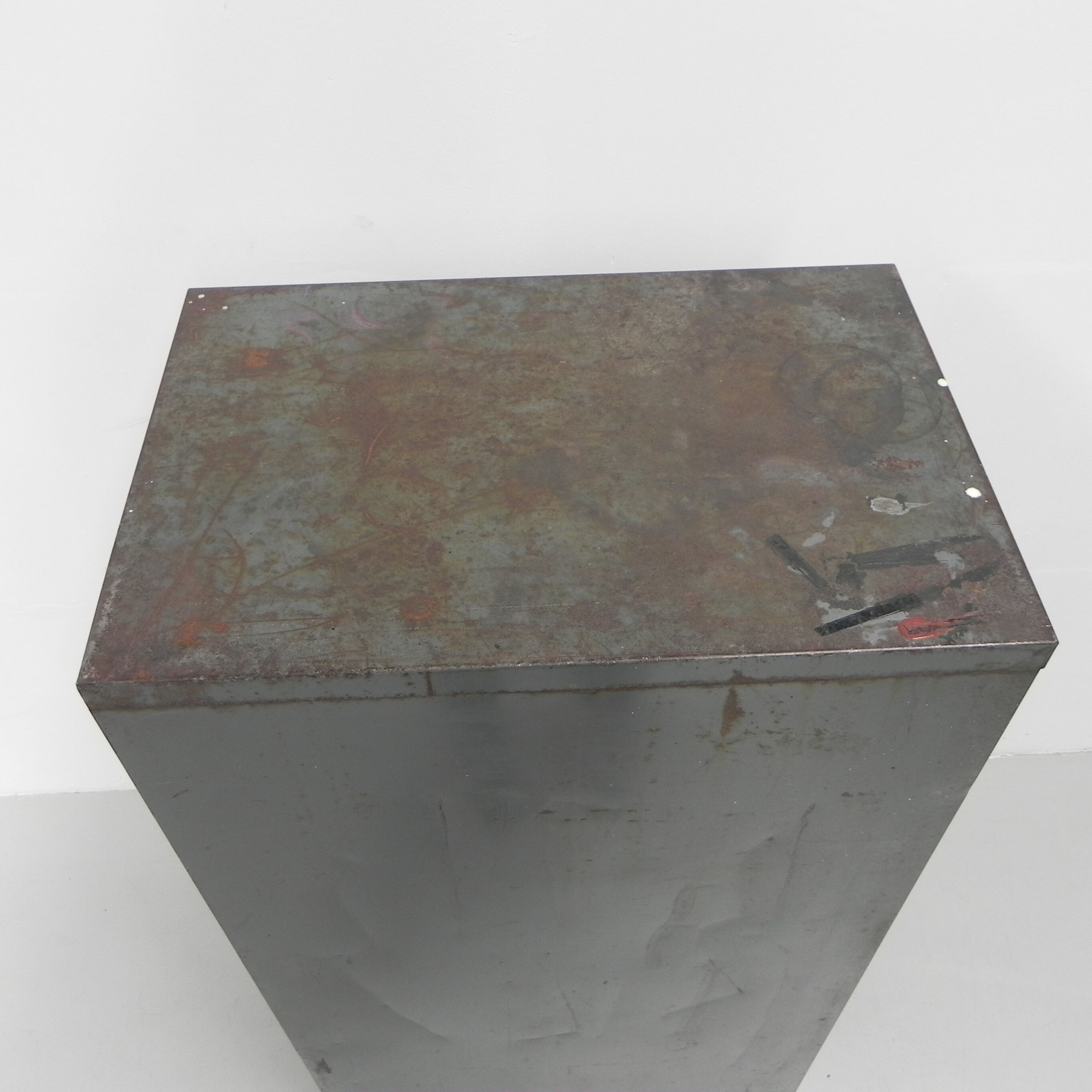Industrial Steel Chest of Drawers with 20 Drawers