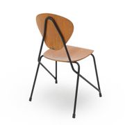 Vintage chairs by Aurelio Villari for Isa Bergamo, 1950s, set of 4.