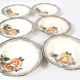 Serie de 6 assiettes Digoin