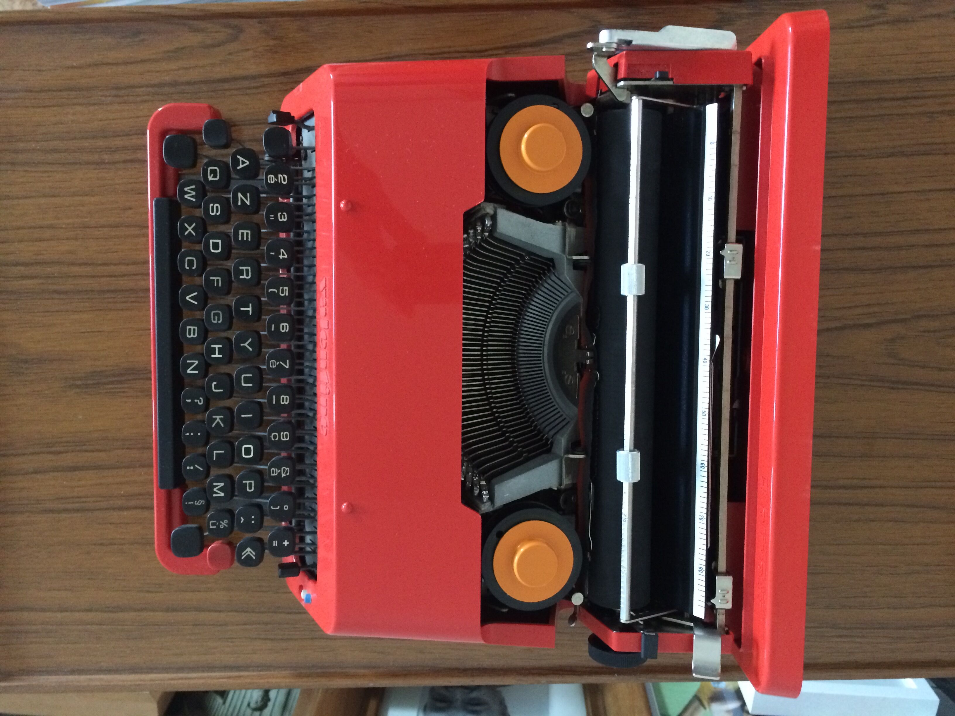 "Valentine" by Ettore Sottsass 1969 years olivetti typewriter
