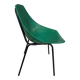 A shell chair by Pierre Guariche for Meurop in vintage green from the 1960s.