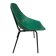 A shell chair by Pierre Guariche for Meurop in vintage green from the 1960s.