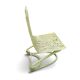 Plastic / polyester handmade chair / 1990s