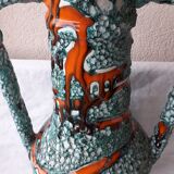 Vase Vallauris fat lava