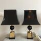 Paire de lampes 1970