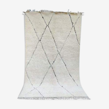 Berber carpet blessed ouarain engraved patterns 152x260 cm