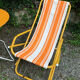 Pair of antique deckchairs