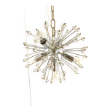 Mid century glass sputnik chandelier by Emil Stejnar, 1970s