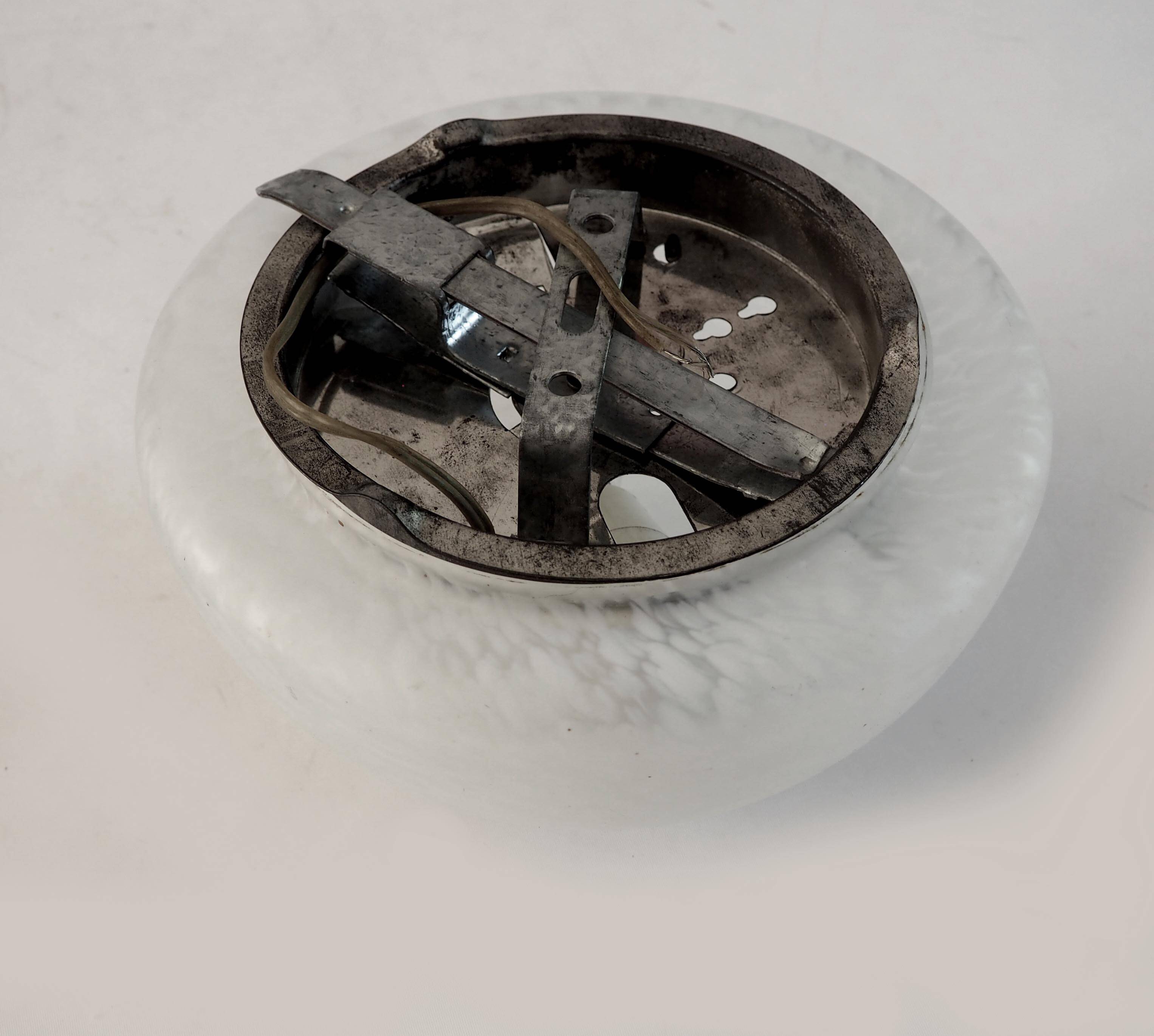 Clichy glass ceiling light