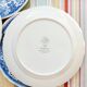 4 Villeroy & Boch Burgenland blue dinner plates