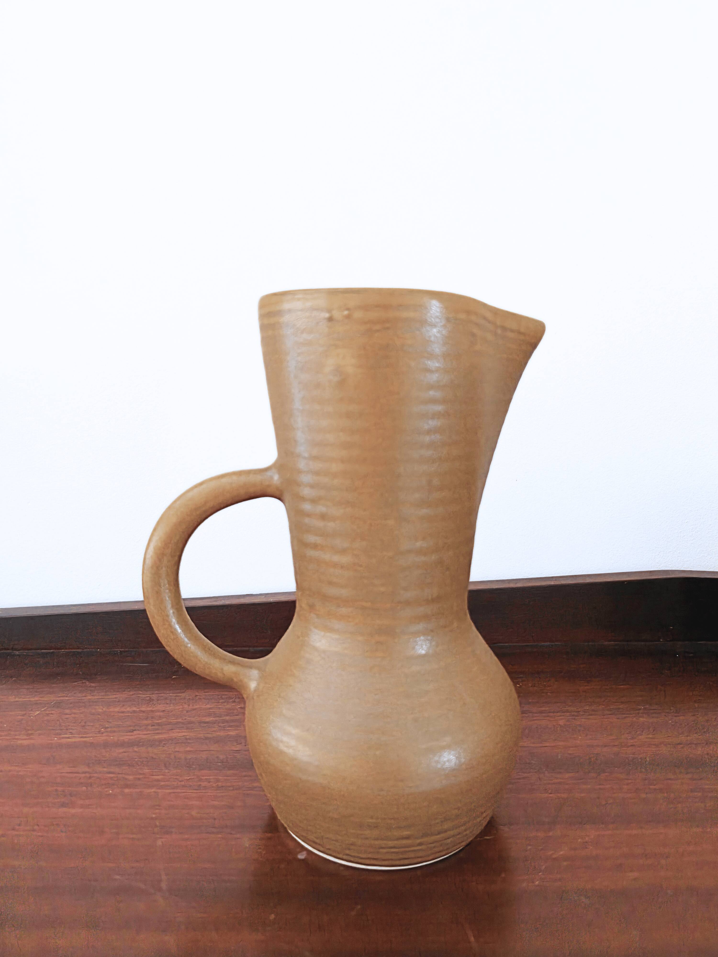Vintage stoneware jug & cups