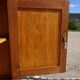 Buffet vintage en chêne clair et noir