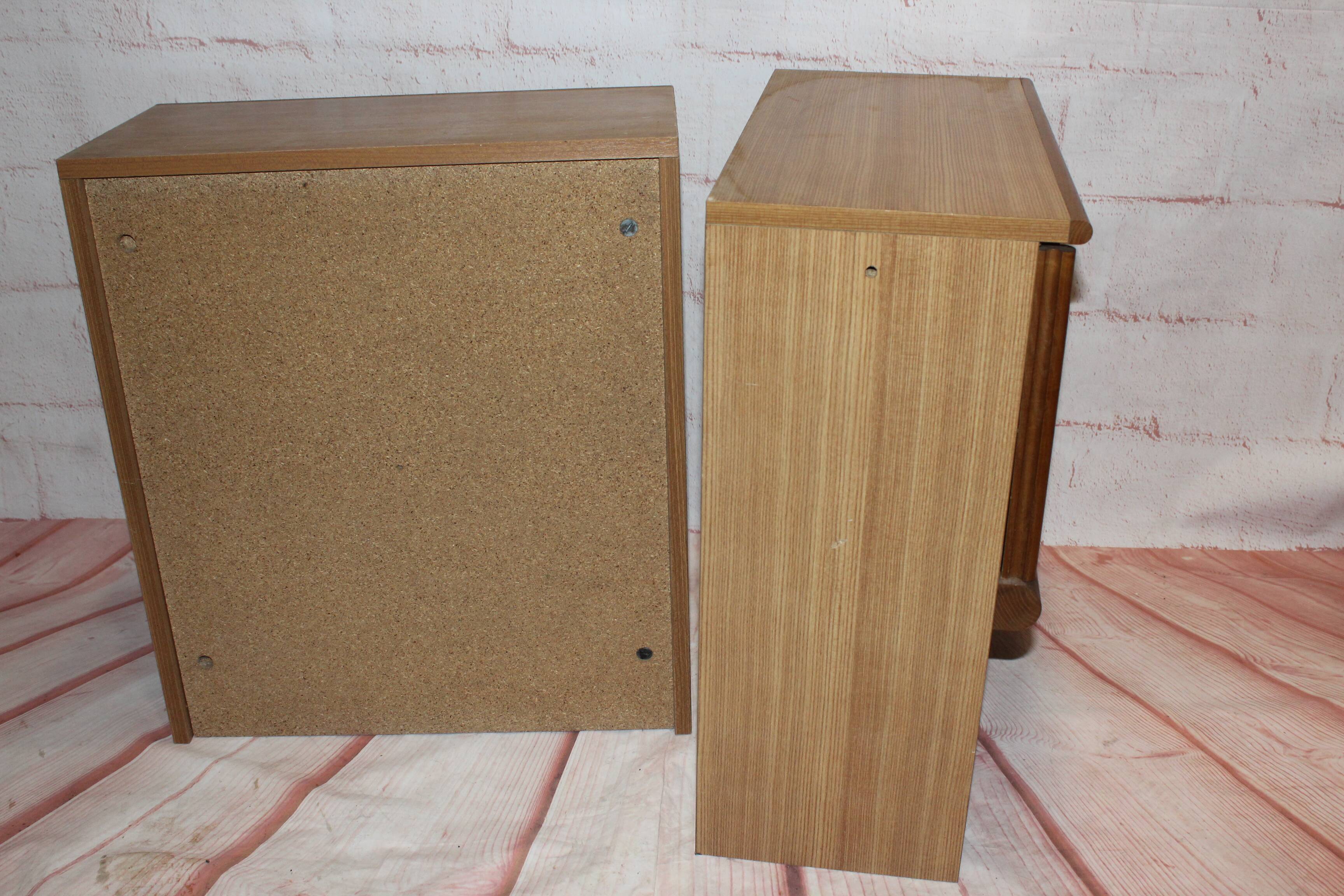 Vintage design bedside tables 70s