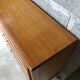 Vintage chest of drawers light oak compass feet