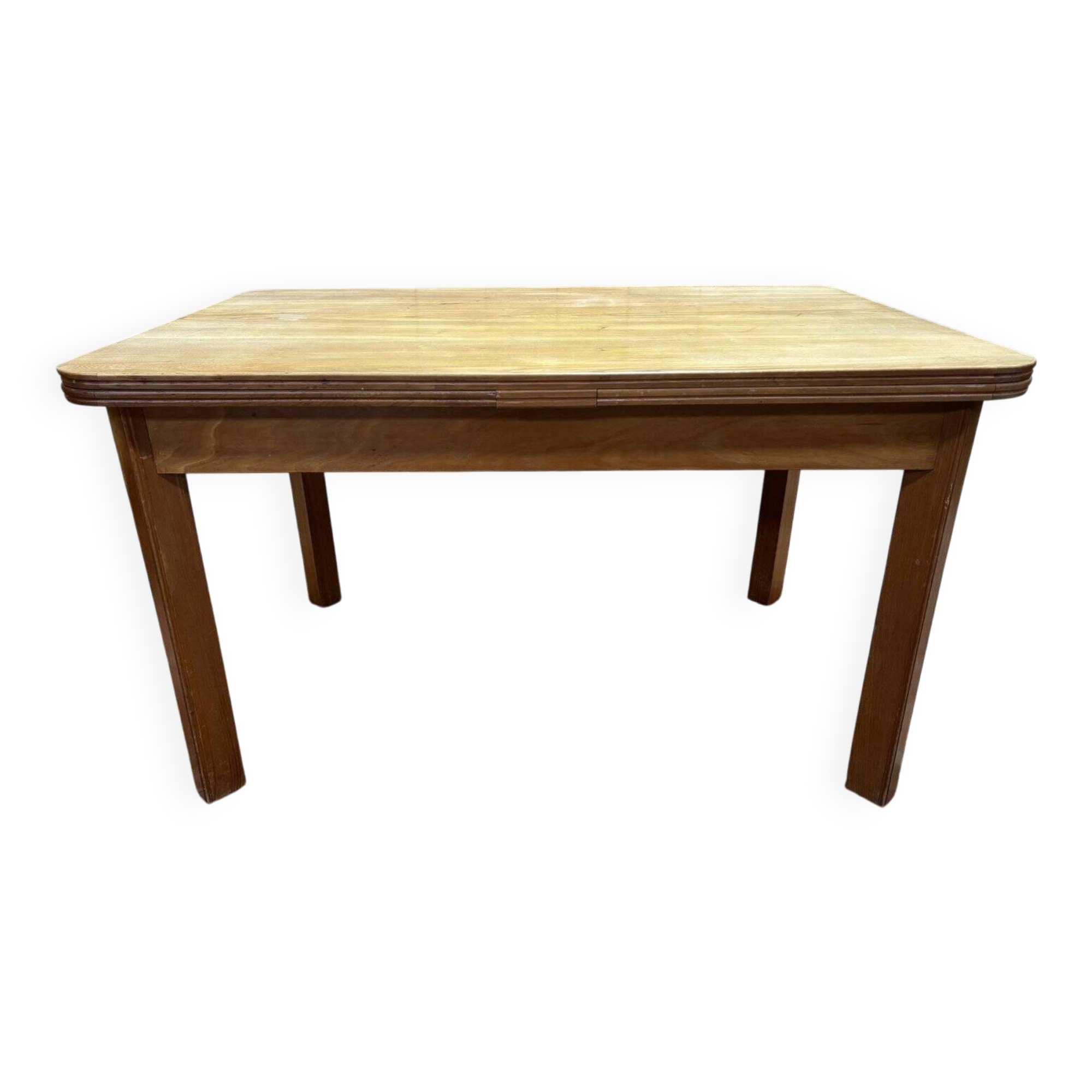 Table with extensions from the 1950s in elm.