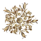 Ceiling light chandelier metal gold Italy style Hans Kogl