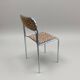 Chrome Tubular Chair & Leopard - Bauhaus Style - Vintage