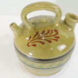 Gargoulette/Glazed terracotta jug/vintage/pitcher