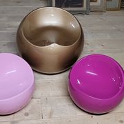 Pair of children's stools, Ball chair dupont by Finn Stone design
