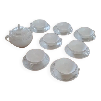 Porcelain coffee set