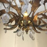 Golden iron lustre and pampilles