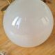 Pair of brass and glass wall lights