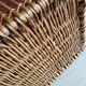 Large vintage wicker basket.
