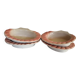 Set of 4 Charles Amand ceramic ramekins