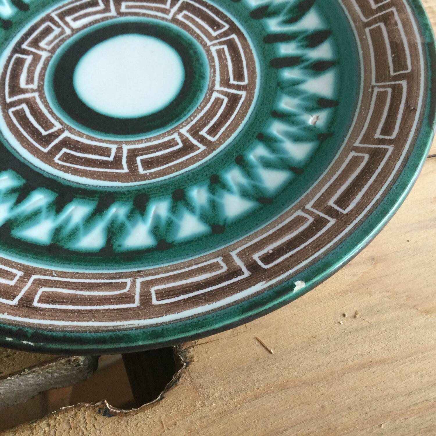 3 plates Robert Picault Vallauris