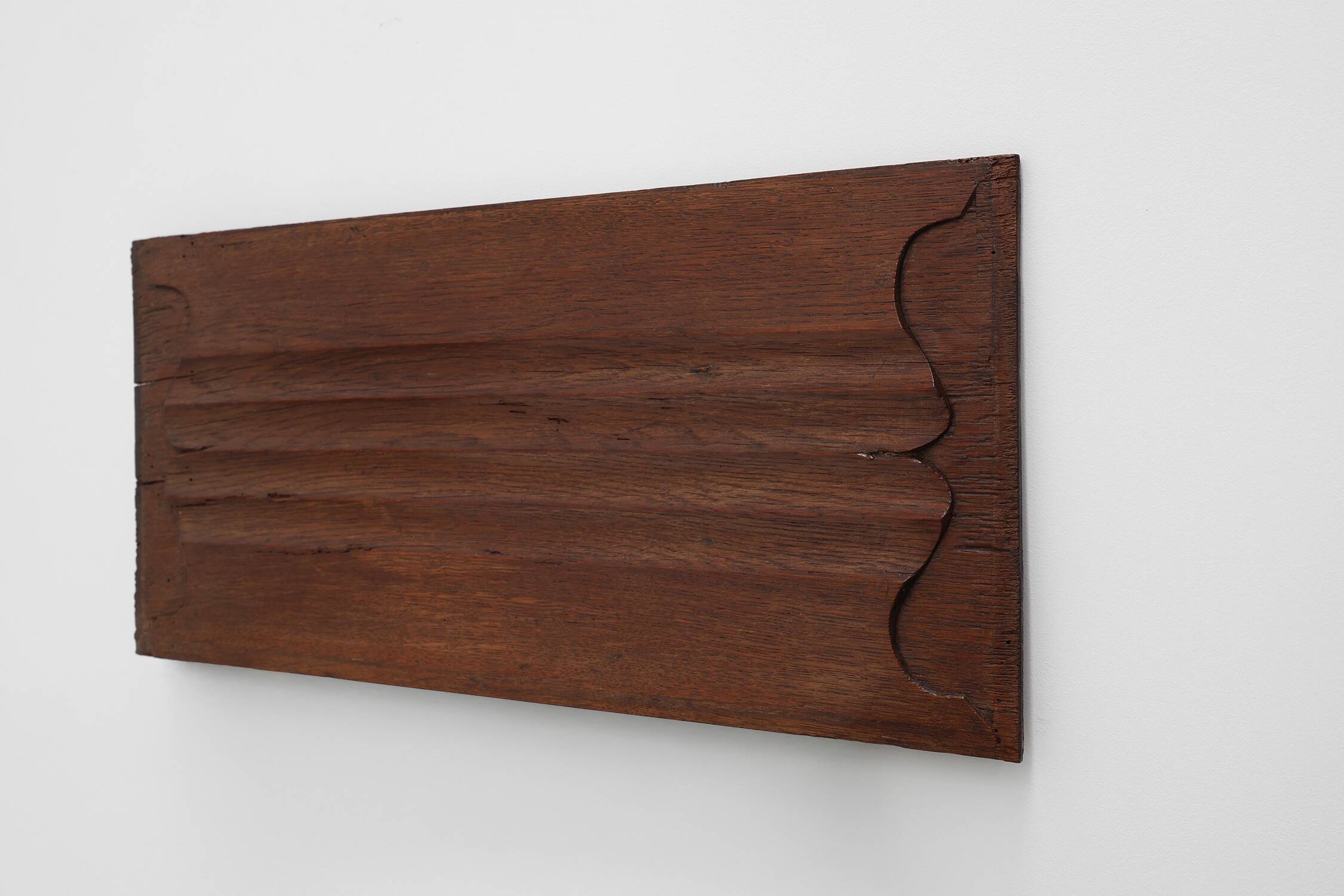 16th Century oak carved Gothic Panel, Belgium