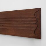 16th Century oak carved Gothic Panel, Belgium