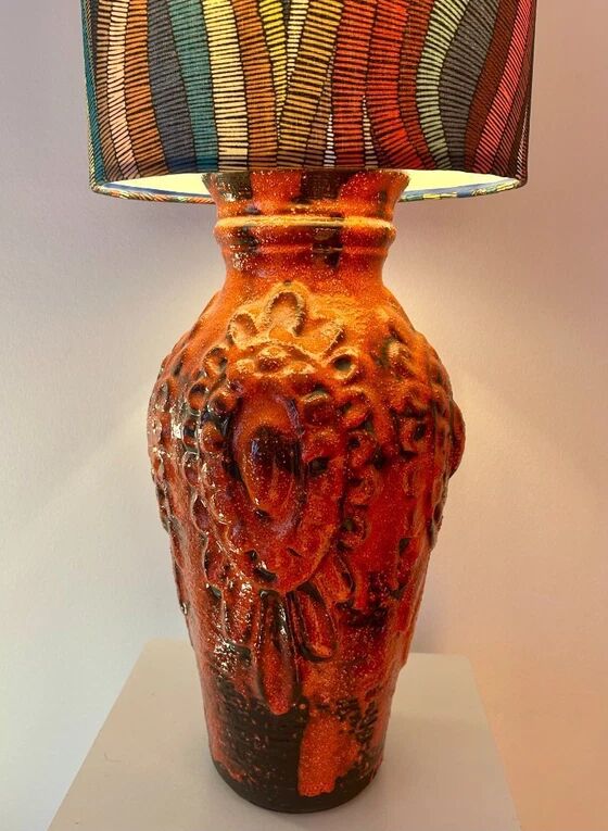 Fat Lava accent lamp by Carstens Tönnieshof – 1970s | Brutalism