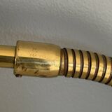 articulated brass wall light - Sweden 1960s