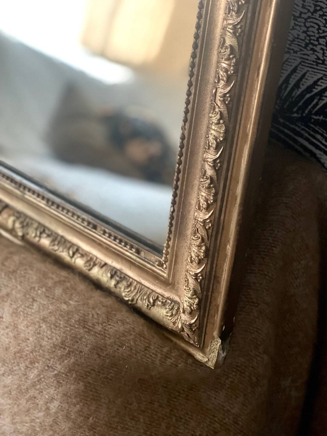 Louis Philippe mirror 75cm.