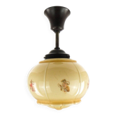 Art Deco pendant lamp, Germany, 1950s