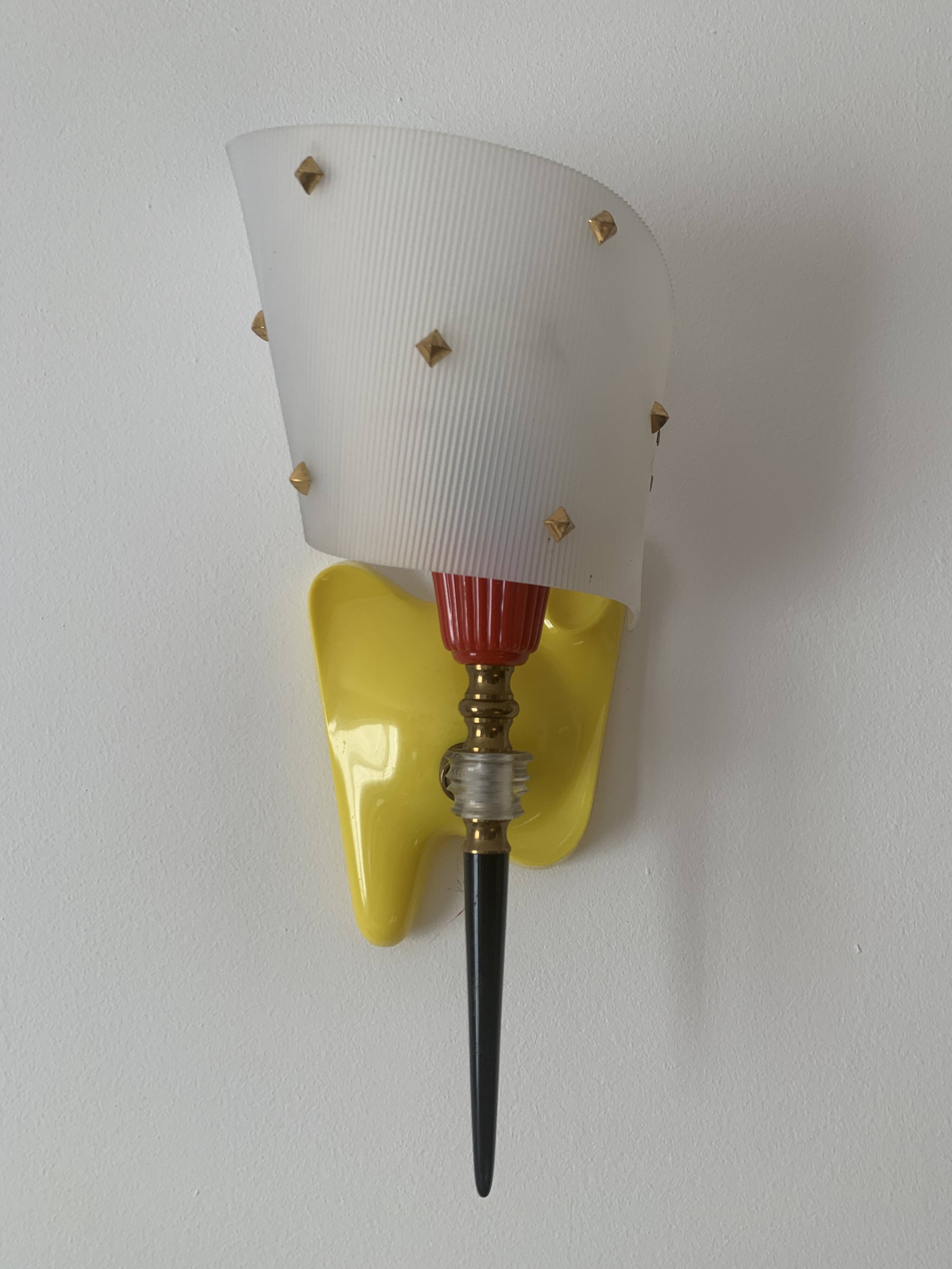 Vintage two-tone wall light