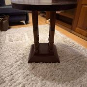 Table d'appoint ronde Art Déco, années 1930