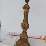 Pied de lampe en laiton