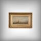 Tableau "Return to Port", oil on panel, signed Gilbert – Late 19th century