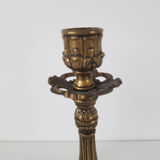 Pair of brass candlesticks