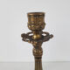Pair of brass candlesticks