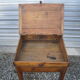 Desk with inkwell