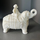 Elephen candy box Opaline Vallérysthal