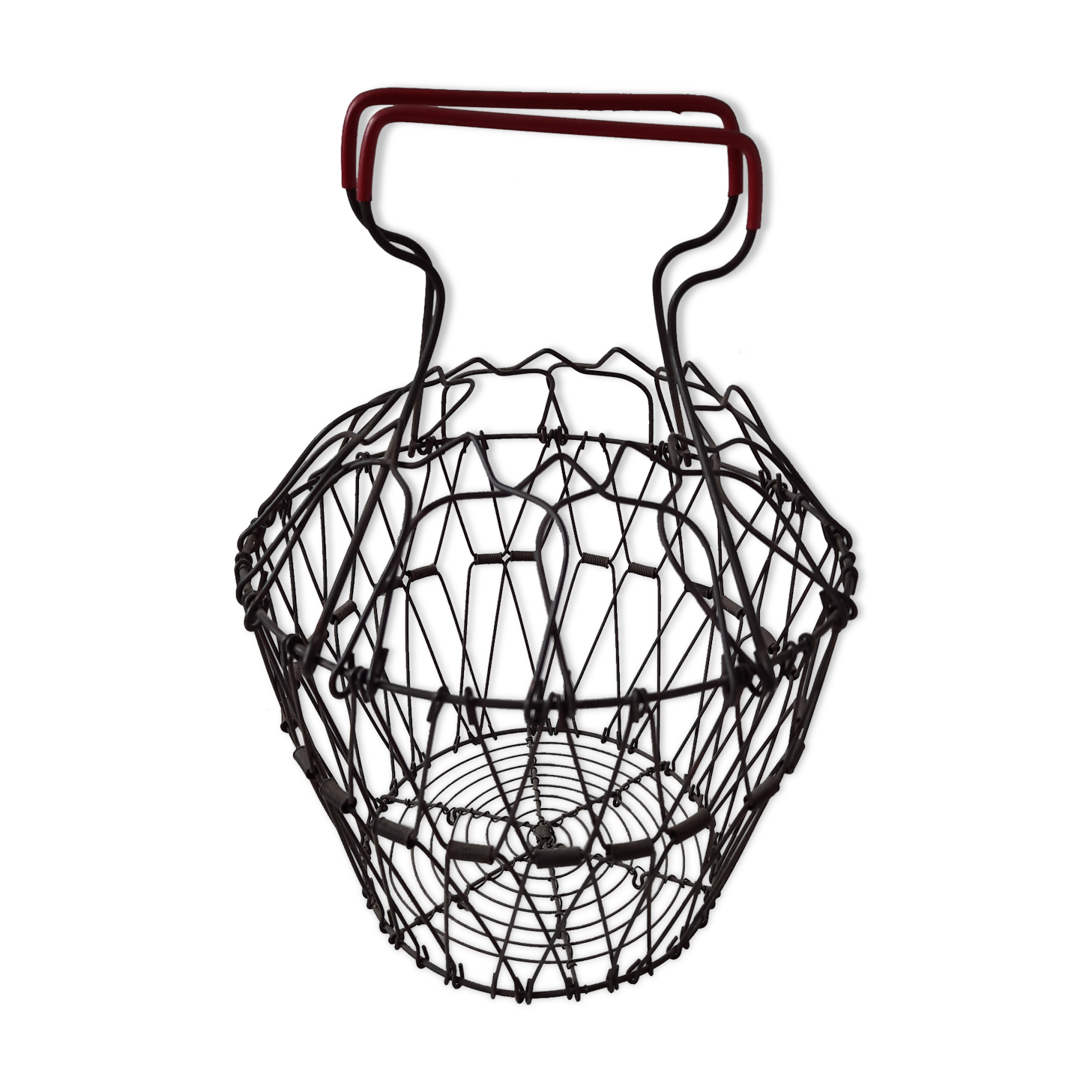 Salad or egg basket, old 1960 Vintage