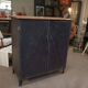 Riveted metal sideboard cabinet 1940