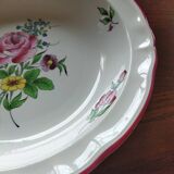 Deep dish "Fine street lamp" KG Lunéville