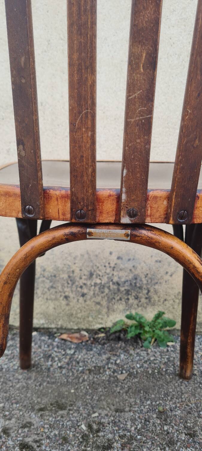 Set of 4 Baumann bistro chairs