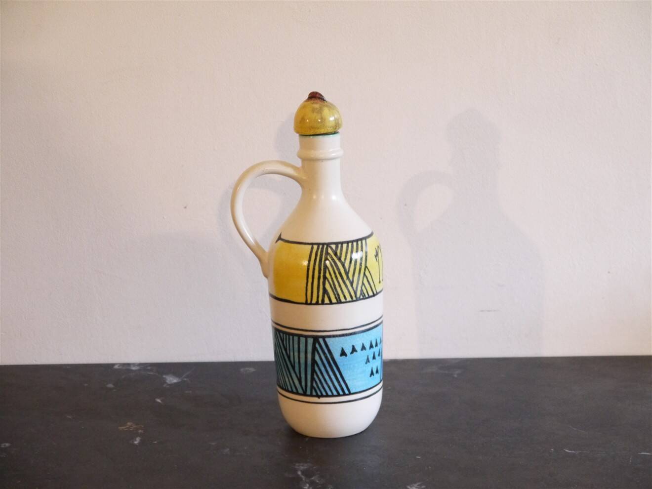 Ceramic bottle by Elchinger